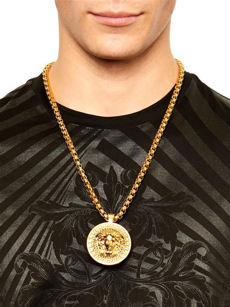 mens versace necklaces